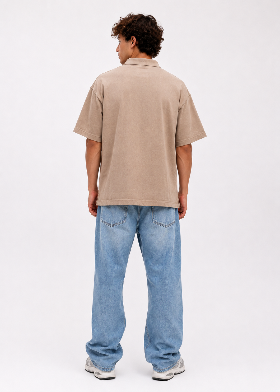 Trendzila Heritage Wash Graphic Polo