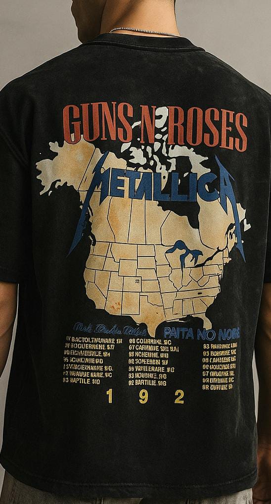 METALLICA PRINT T-SHIRT