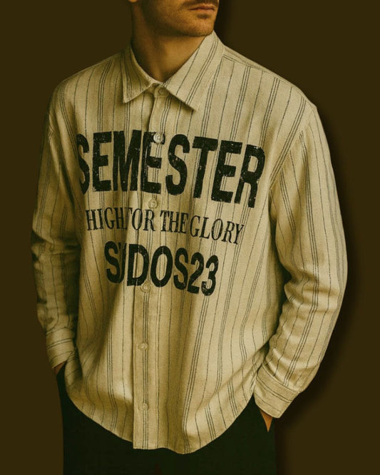 SEMESTER STUDIOS PRINT SHIRT
