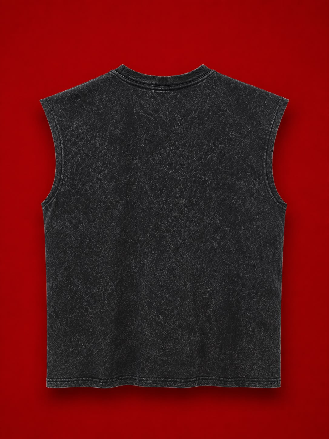 Acid Wash Spider Graphic Tank Top