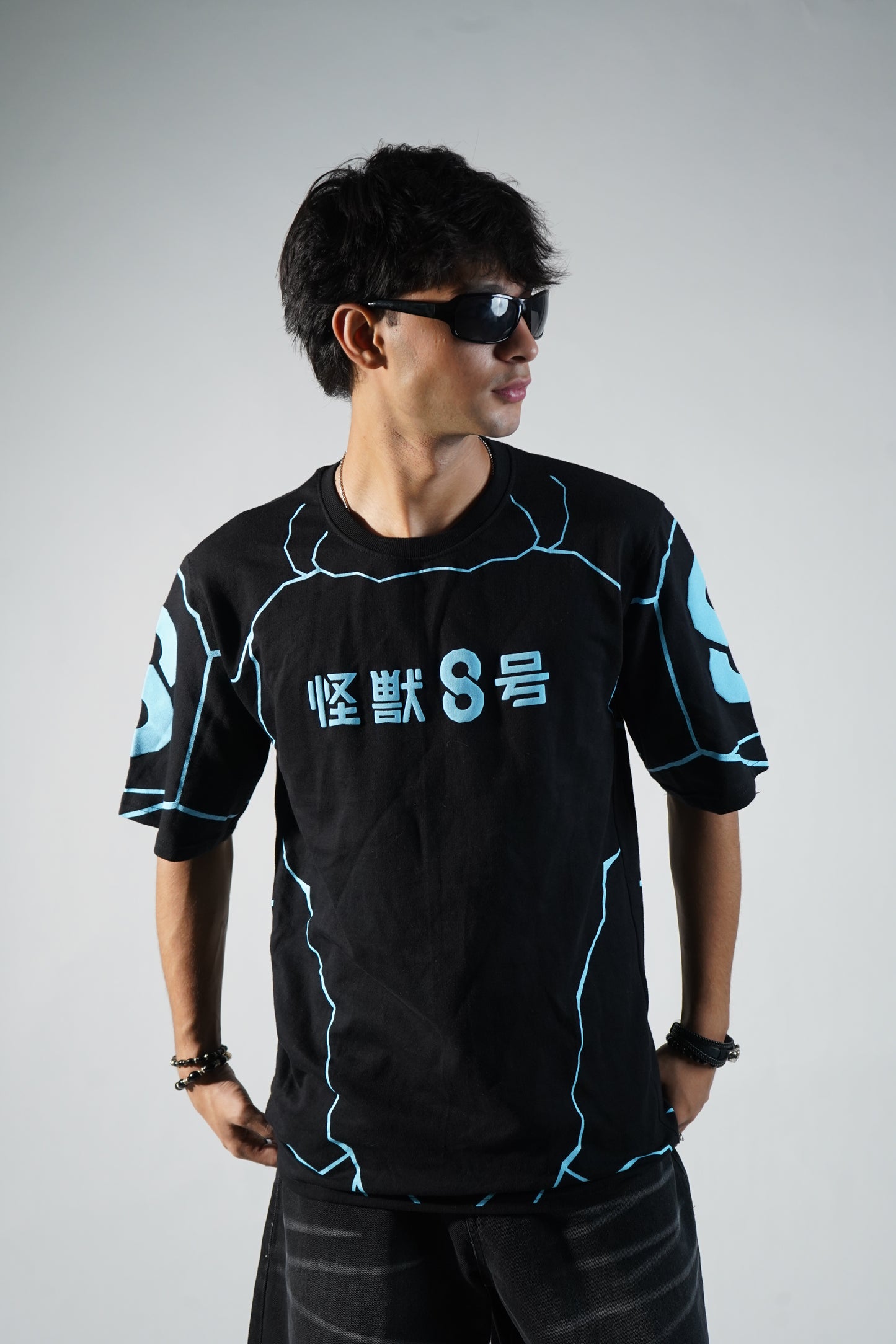 kinetic trace oversized tee