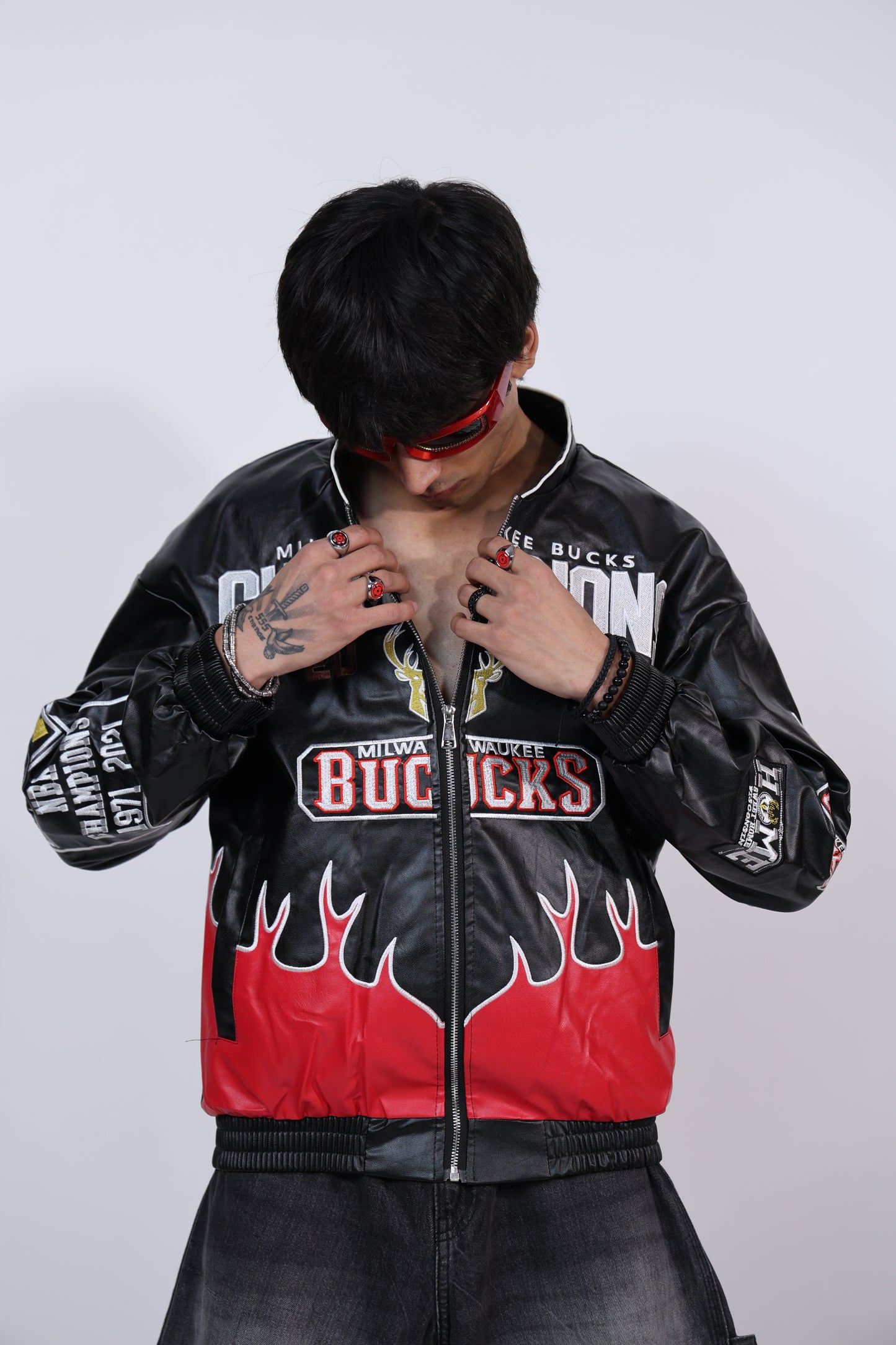 Champions Bucks Leather Jacket