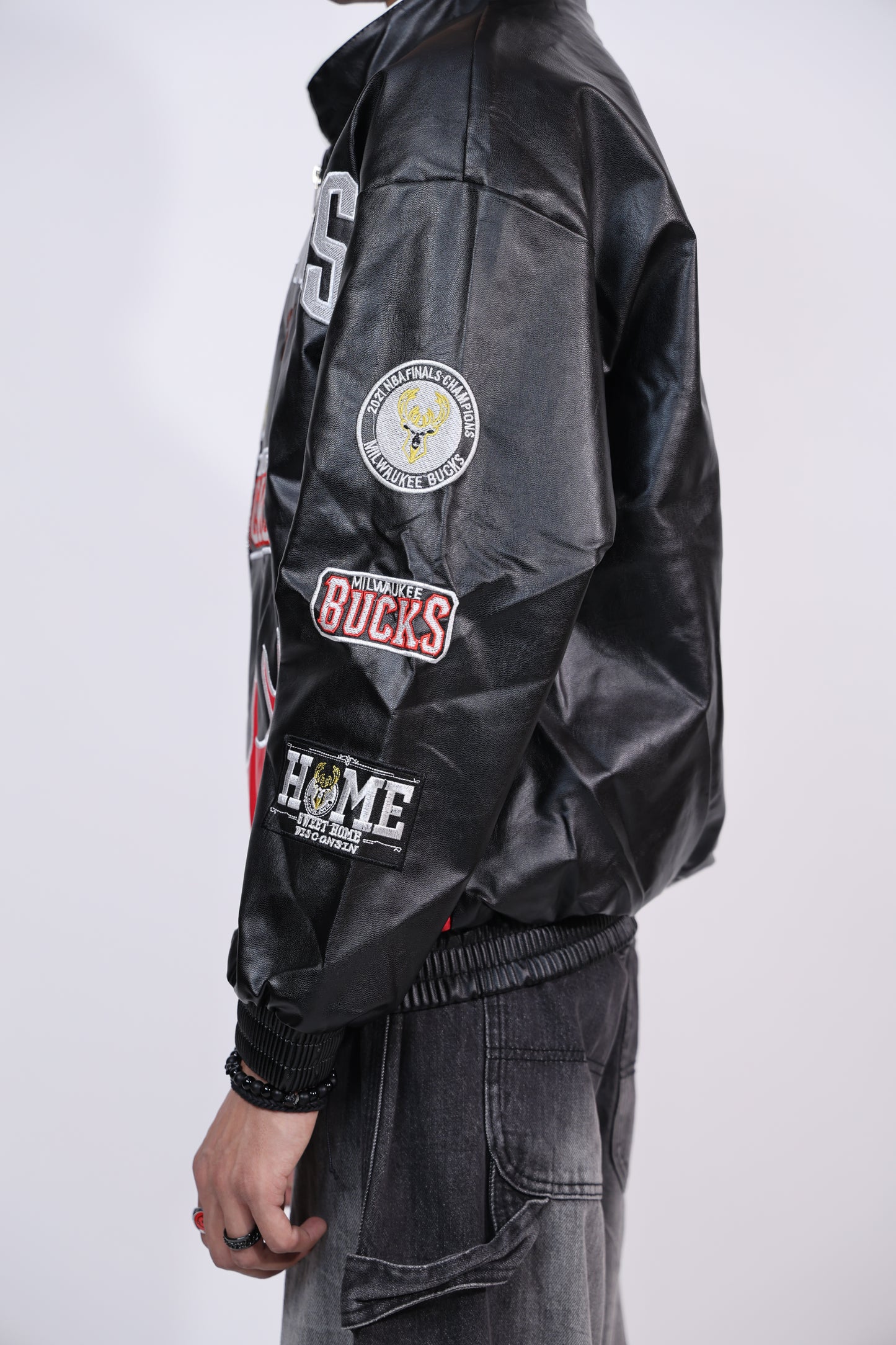 Champions Bucks Leather Jacket