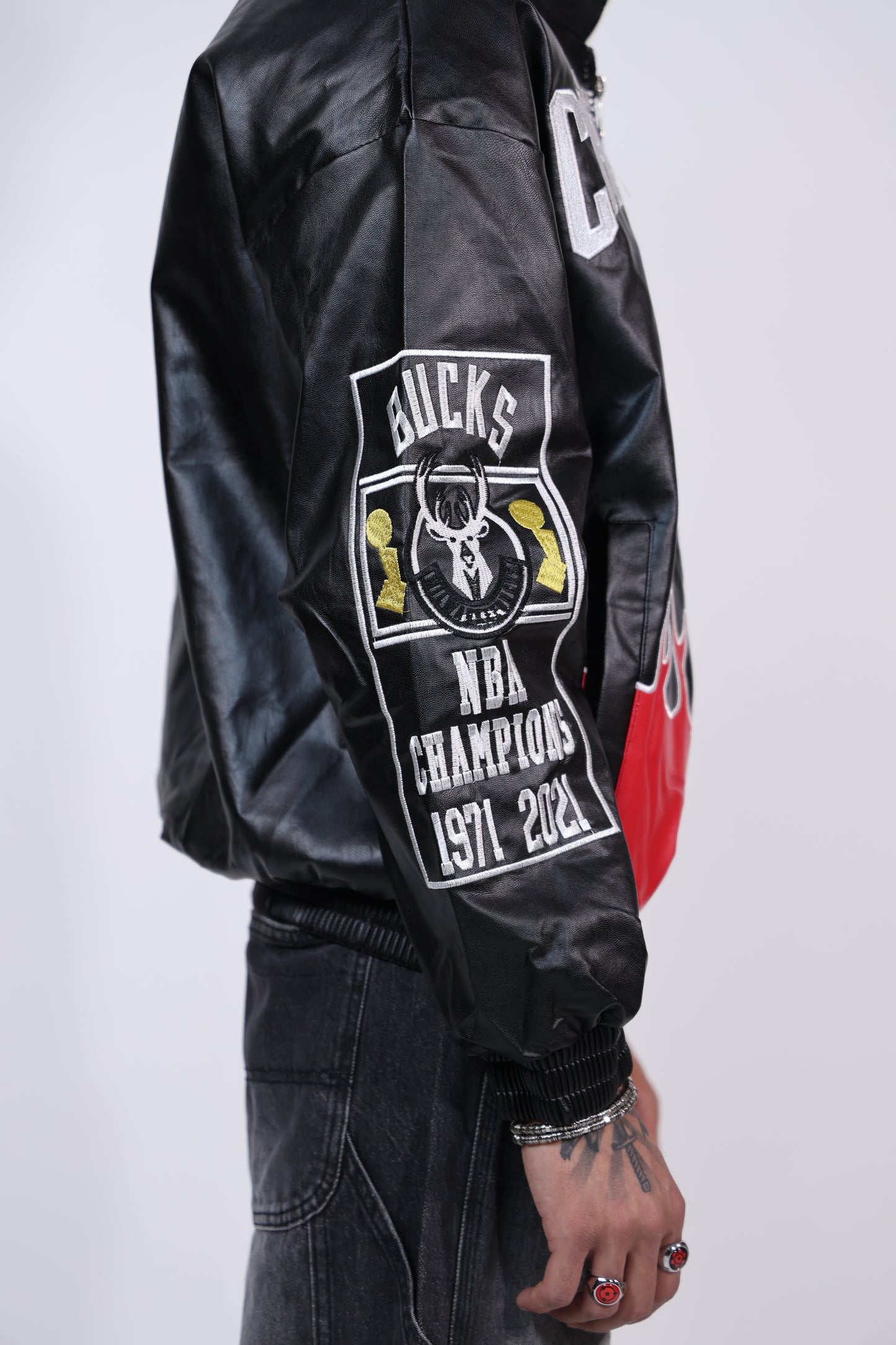 Champions Bucks Leather Jacket