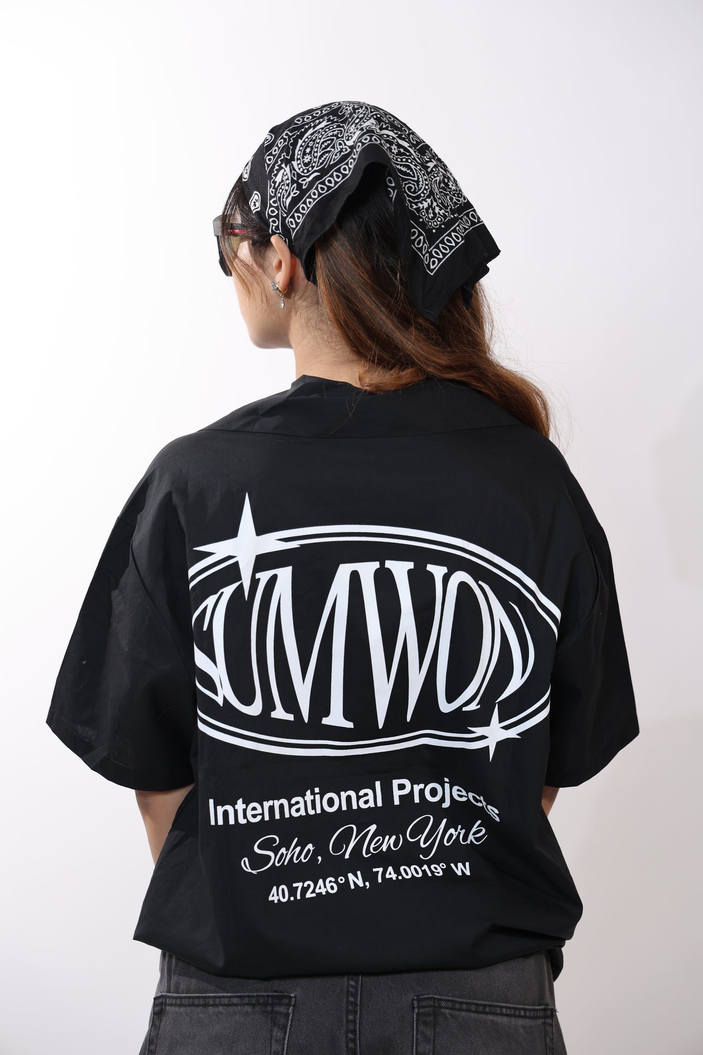 Sumwon International Records Crop Shirt