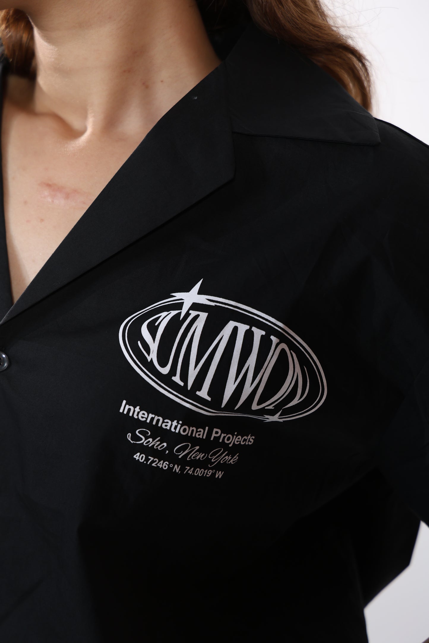 Sumwon International Records Crop Shirt