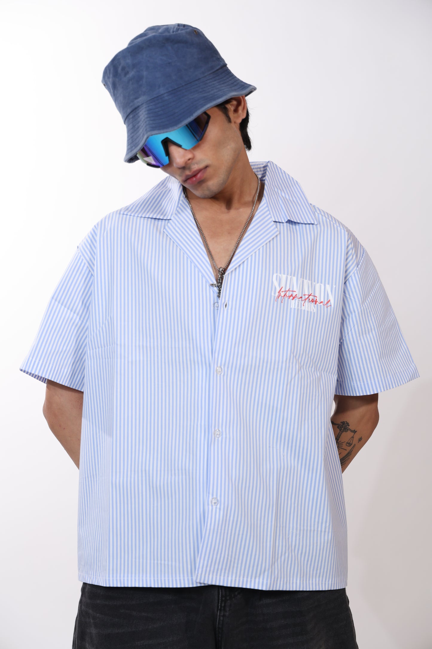 Sumwon Records Crop Shirt