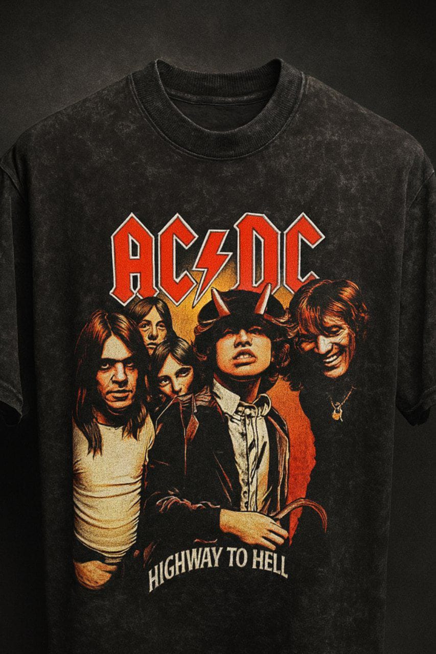 ACDC PRINT T-SHIRT