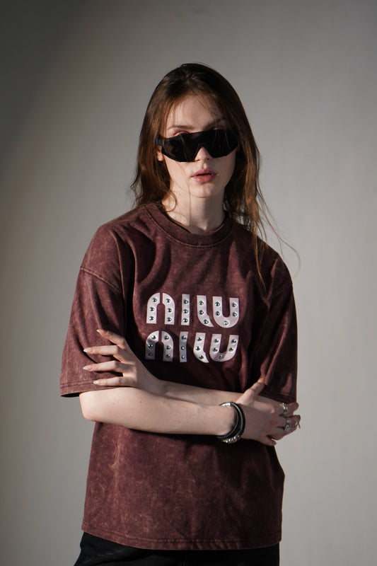 Auburn Rivet Script Tee