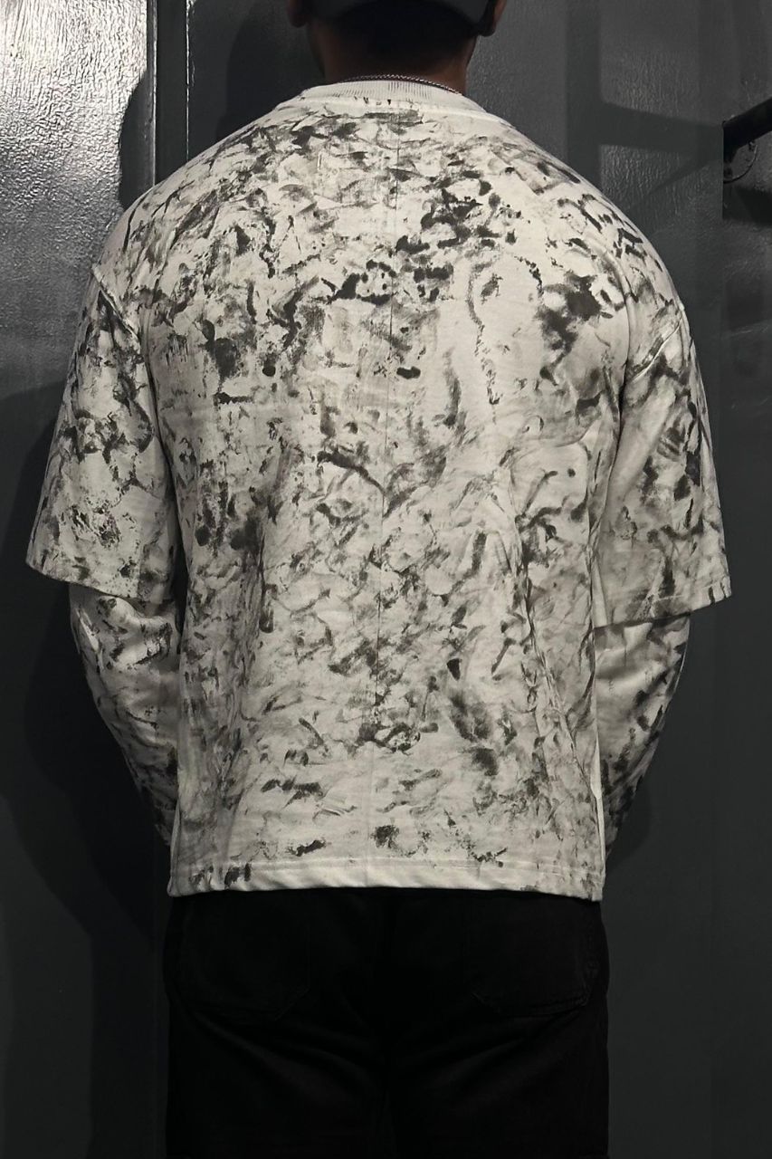 CHAOS BLOOM PRINT T SHIRT