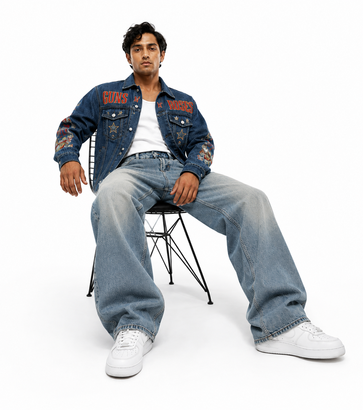 Light Blue Wide Jeans