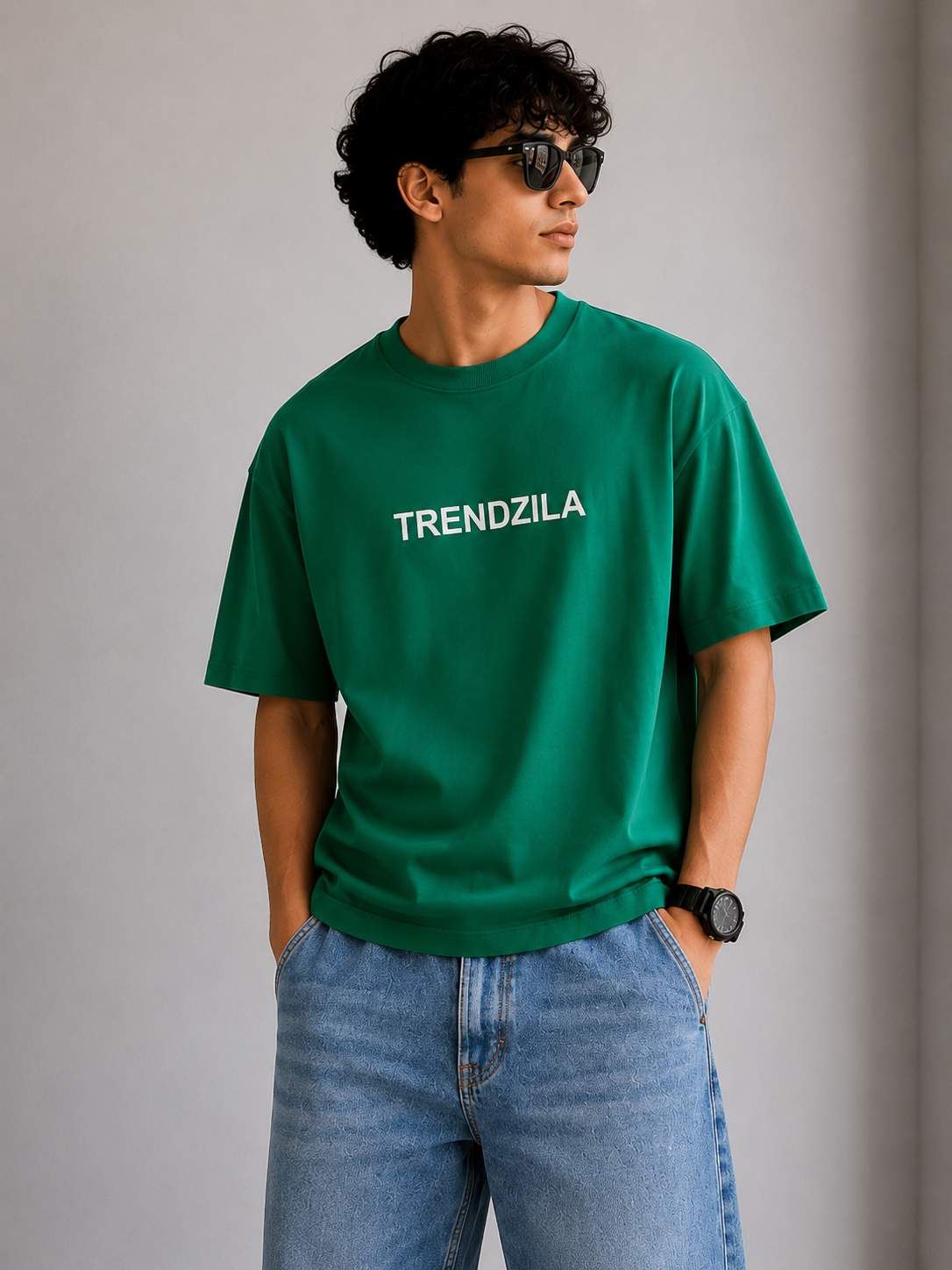 Green Society Oversized Tee
