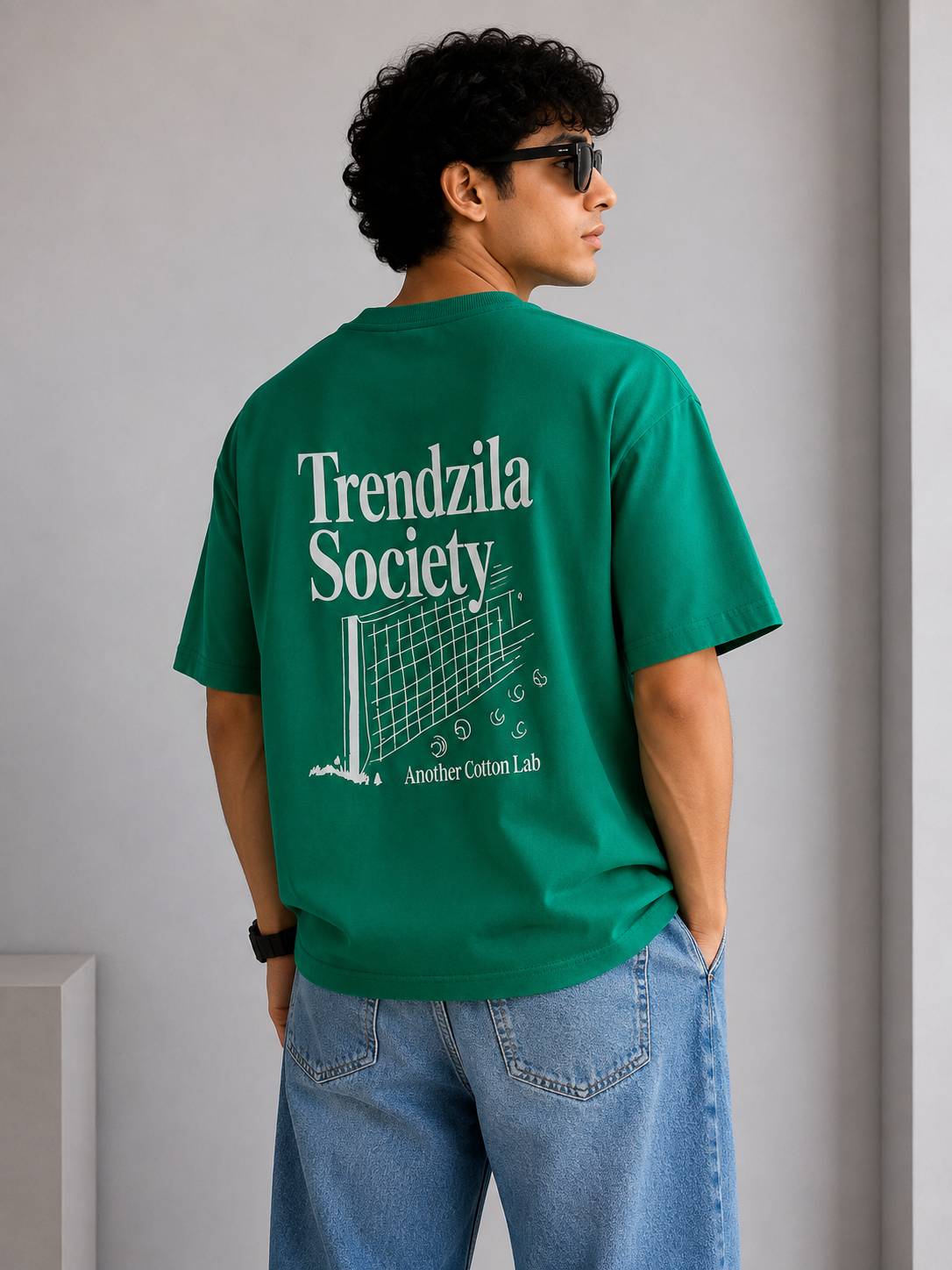 Green Society Oversized Tee