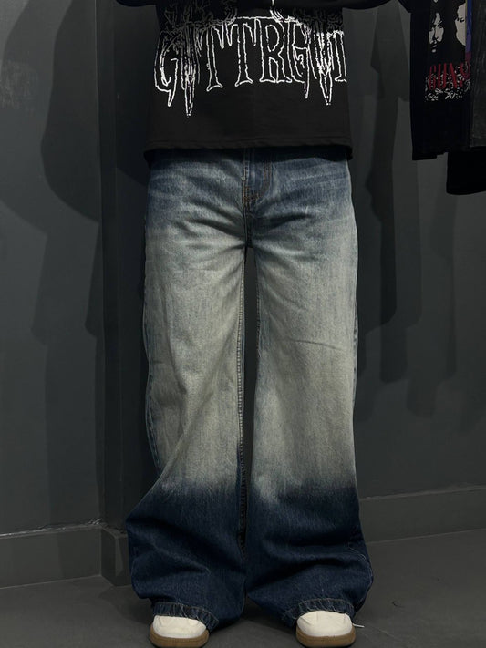 DEEP FADE DENIM PANTS