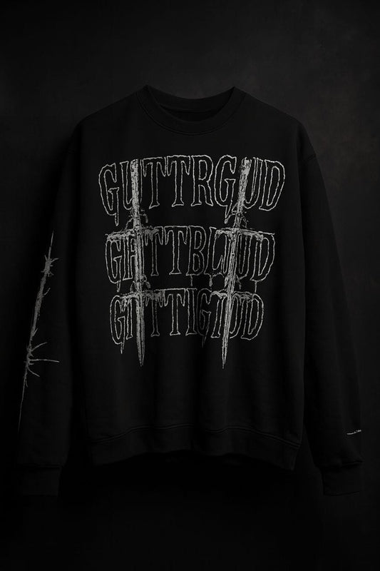 GRAVEN CROSS FULL SLEEVED T-SHIRT