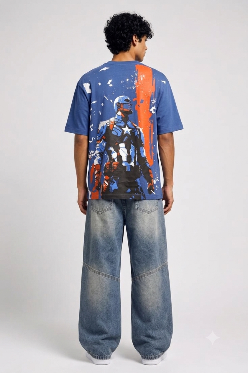 Captain America Graphic Tee