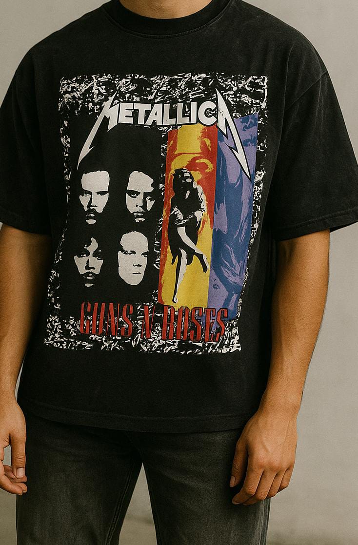 METALLICA PRINT T-SHIRT