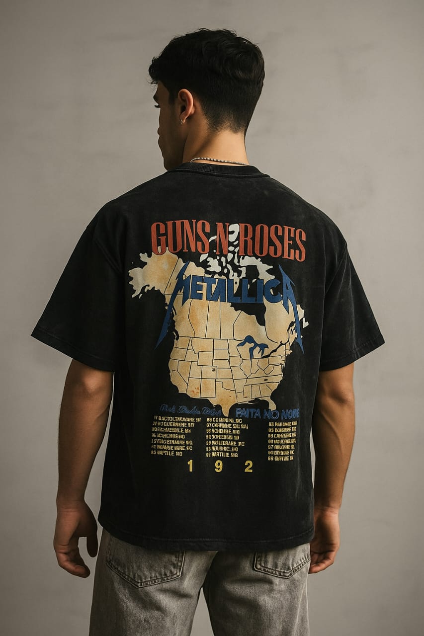 METALLICA PRINT T-SHIRT