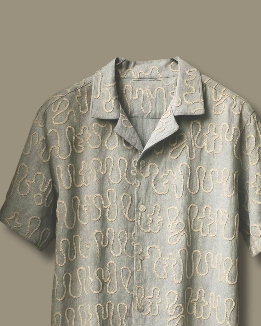 SAGE MAZE SHIRT
