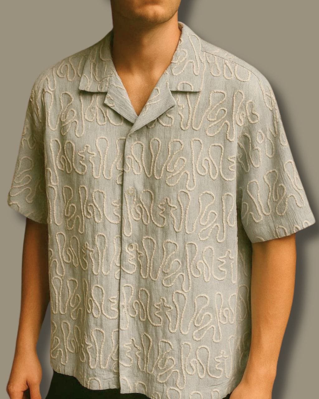 SAGE MAZE SHIRT