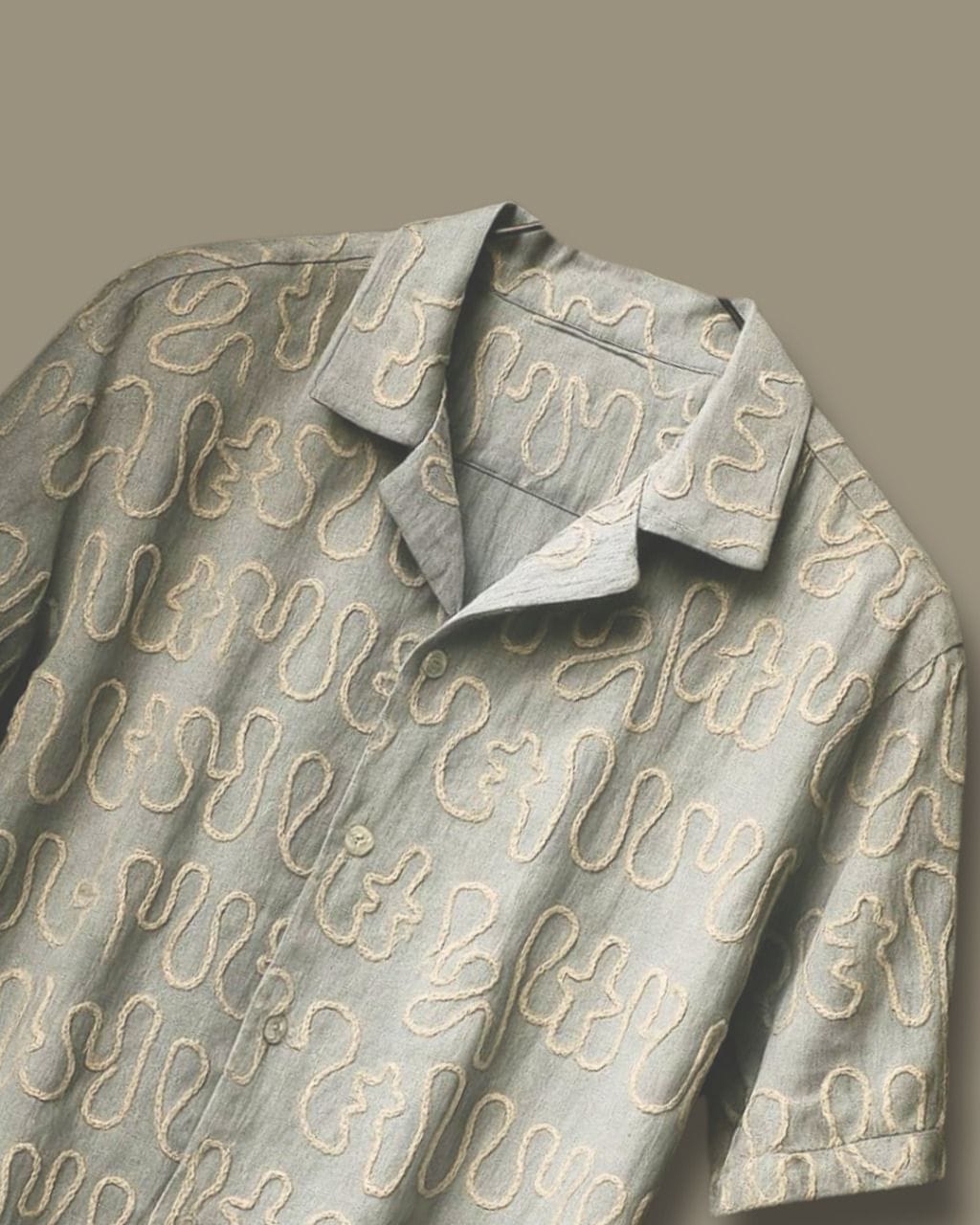 SAGE MAZE SHIRT