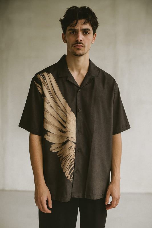 WING PRINT SHIRT