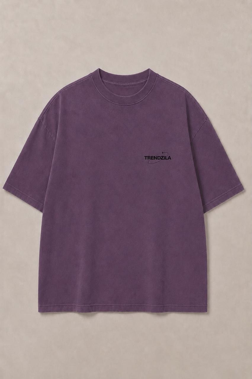Infinity Oversized Tee – Dusty Mauve