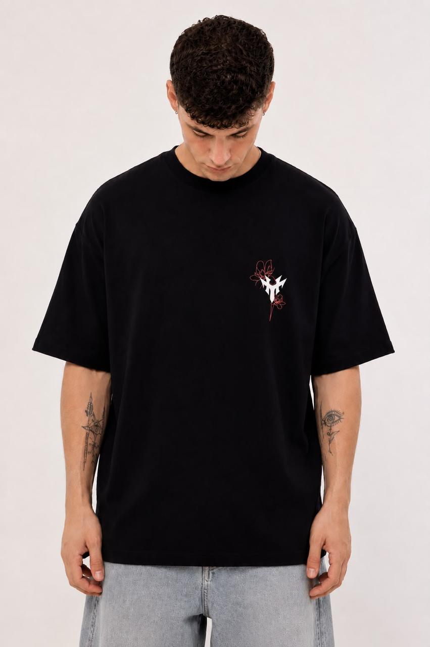 Obsidian Graphic Oversized T-Shirt