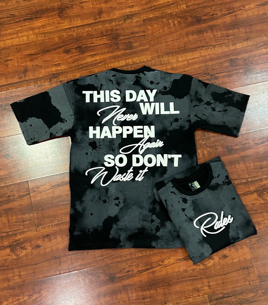 Street Script Oversized T-Shirt