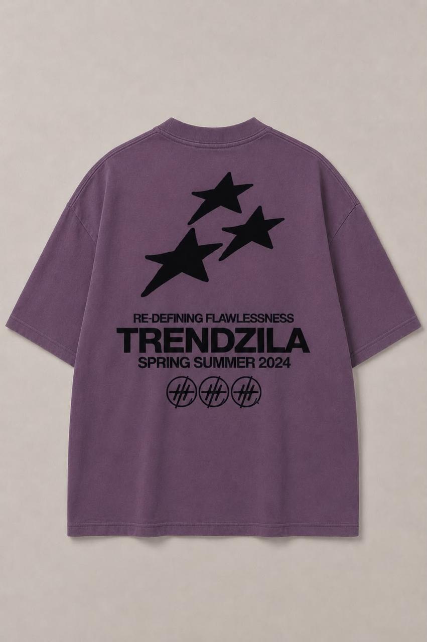Infinity Oversized Tee – Dusty Mauve