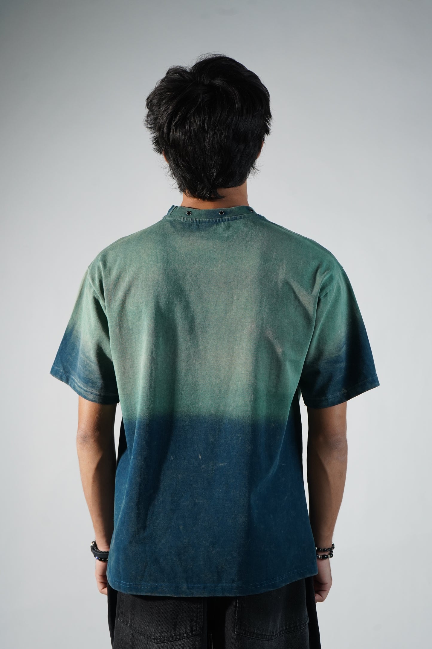 grummet collar cyber grunge tee